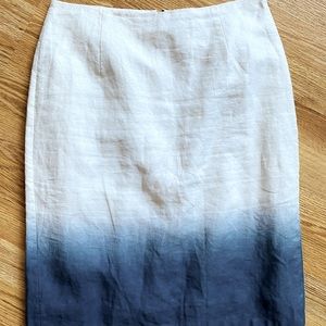 J Crew Linen skirt